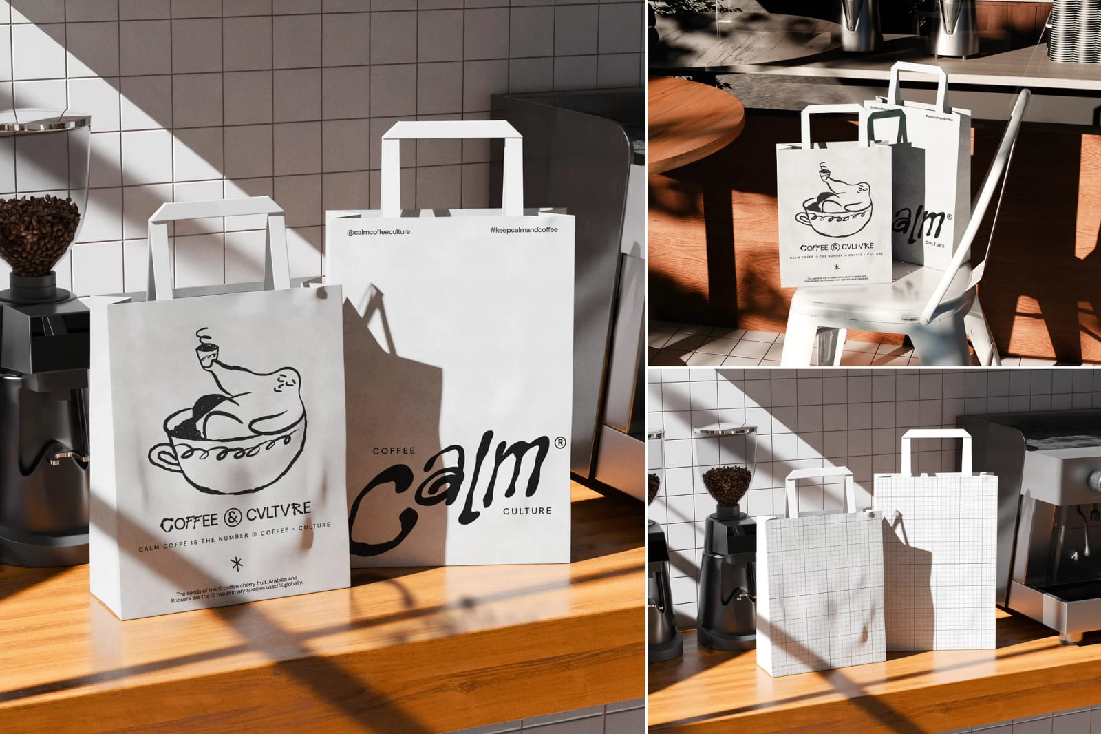 Free Paperbag Mockup 1