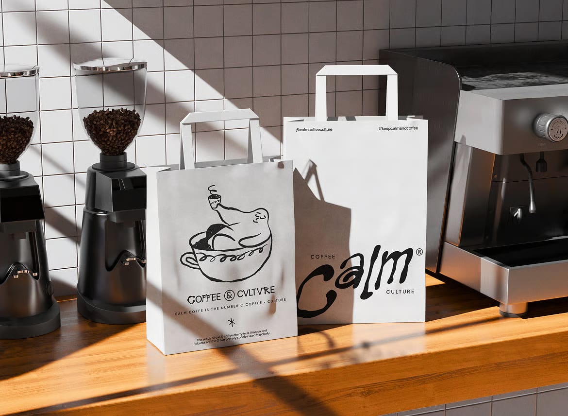 Free Paperbag Mockup 2
