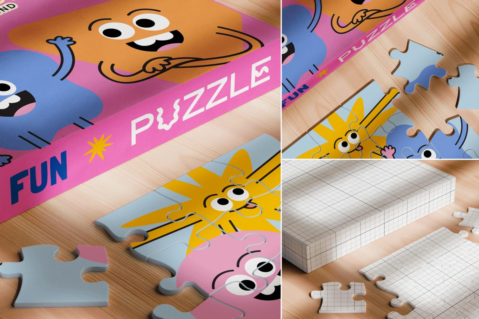 Free Puzzle Mockup 1