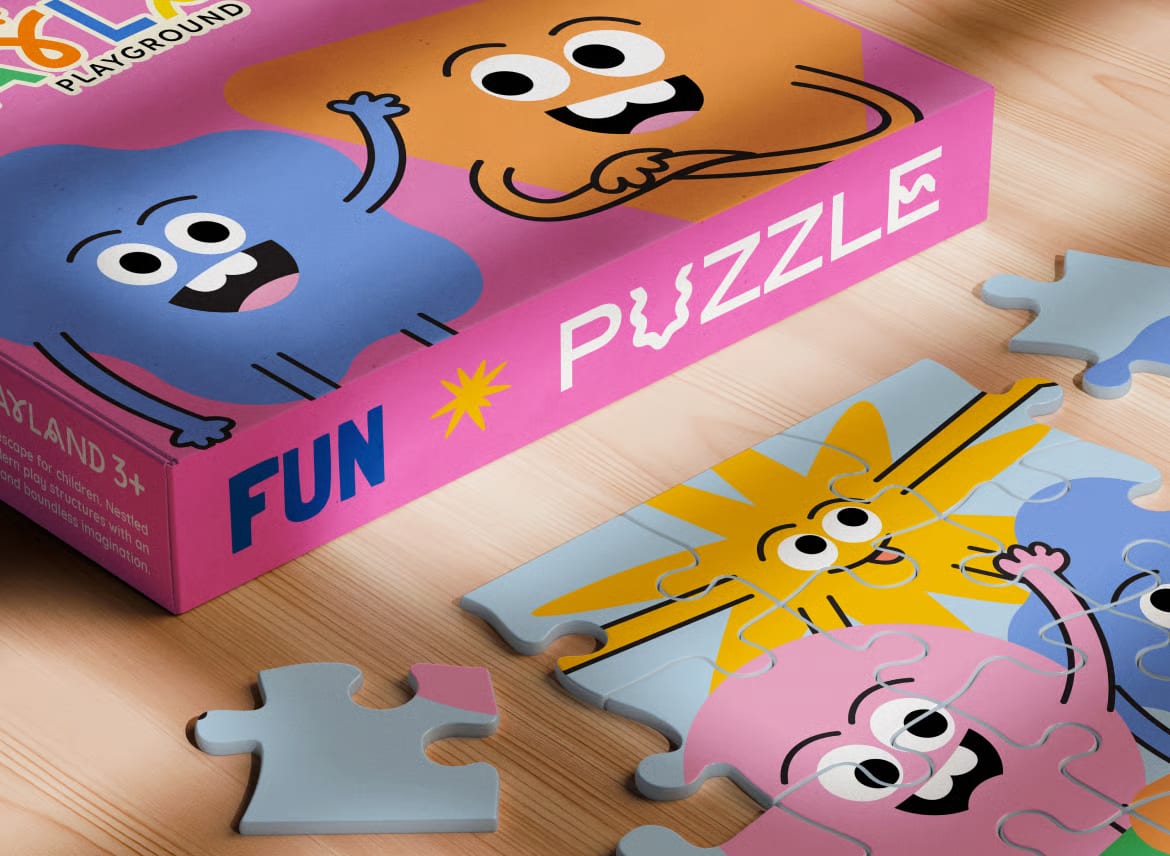 Free Puzzle Mockup 2