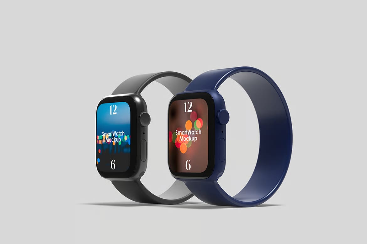 Free Smartwatch Mockups 3