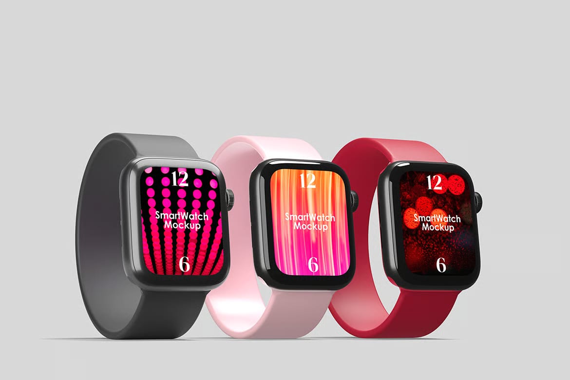 Free Smartwatch Mockups 5