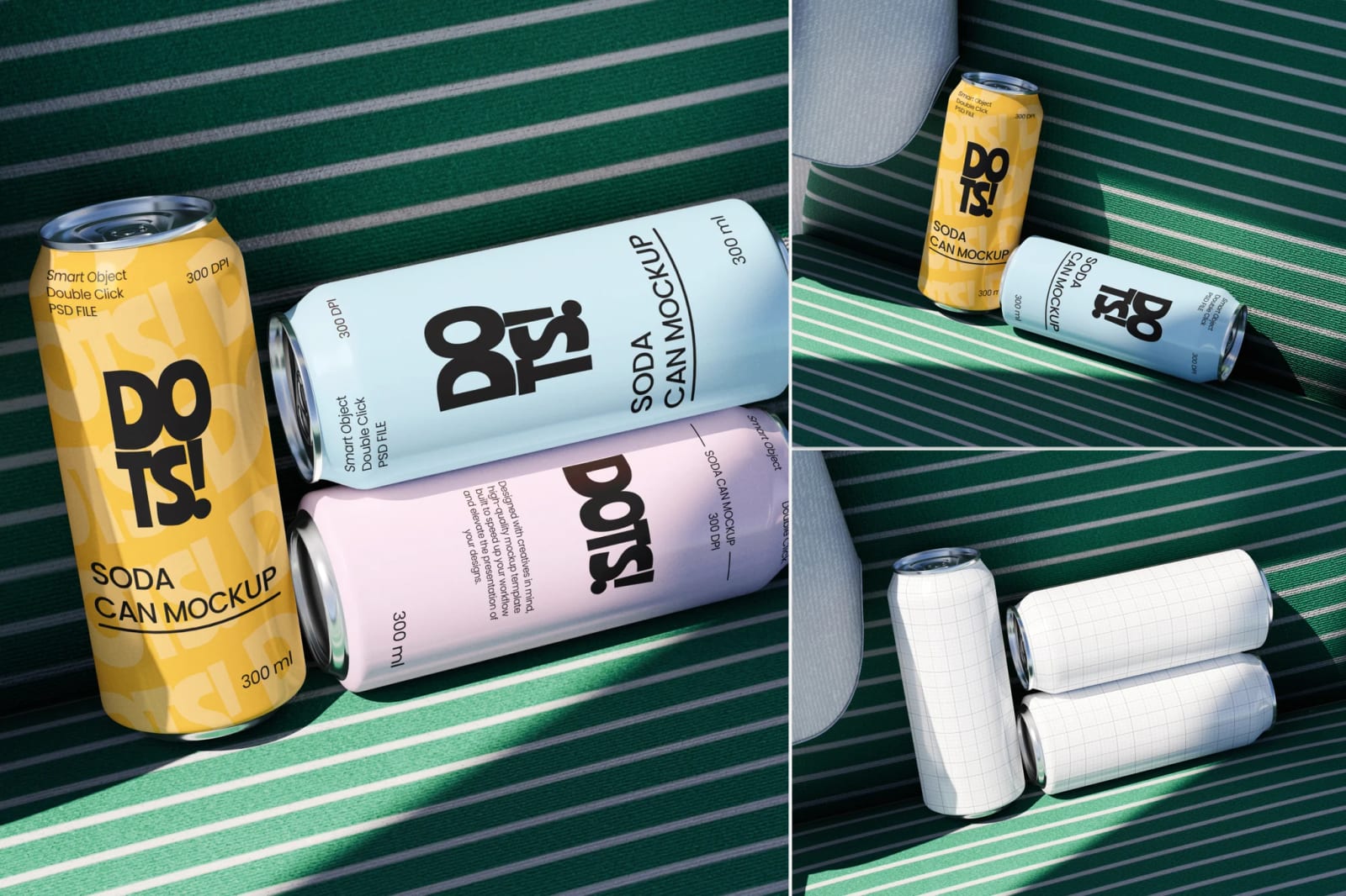Free Soda Can Mockup 1