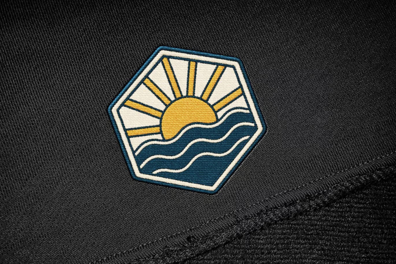 Free Stitching Embroidery Logo Mockup 4