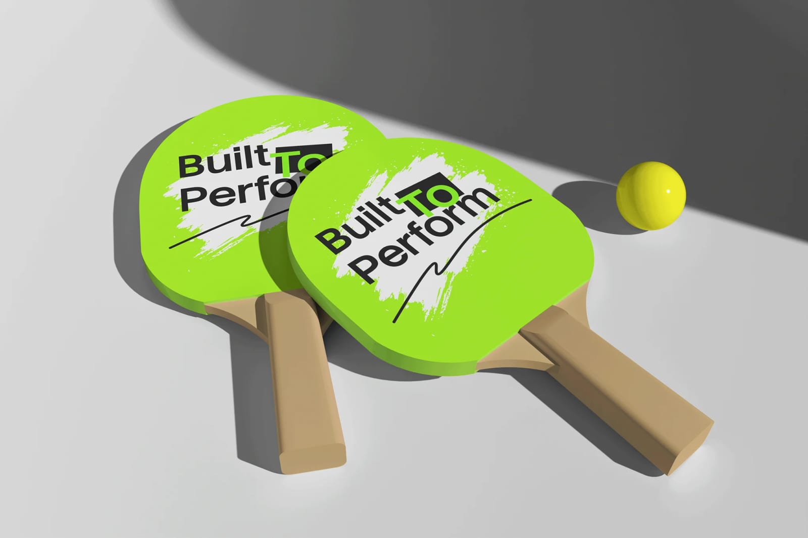Free Tennis Table Racket Mockup 007 1