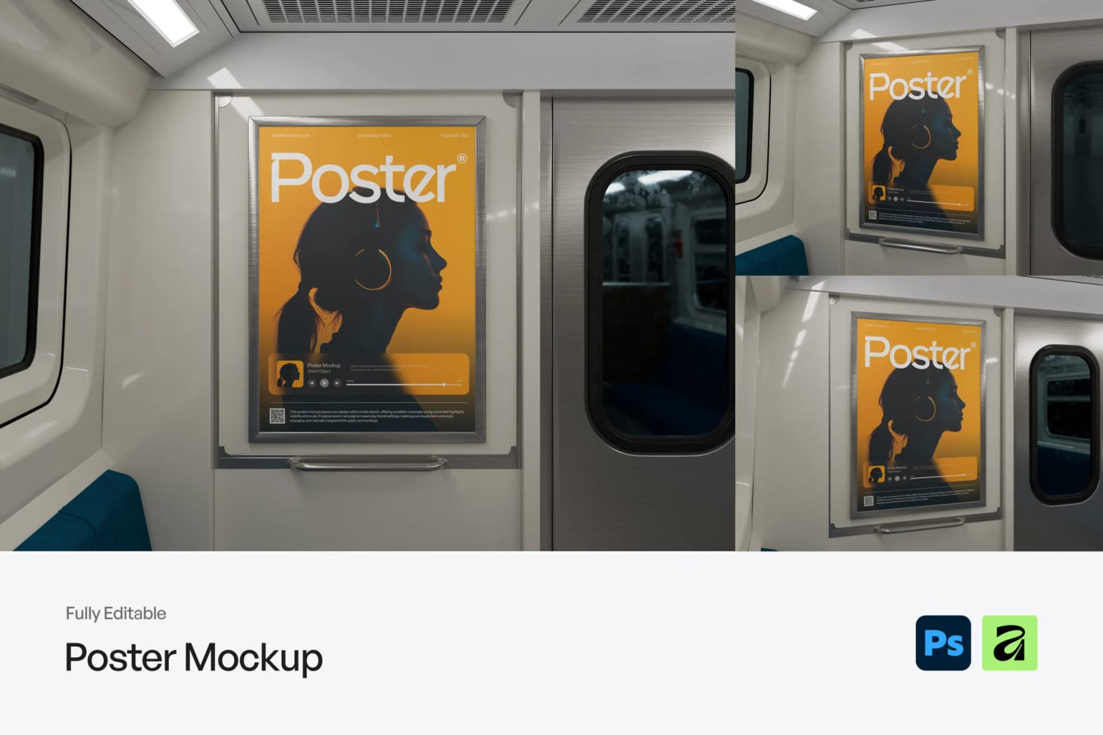 Free Train Mockup 1