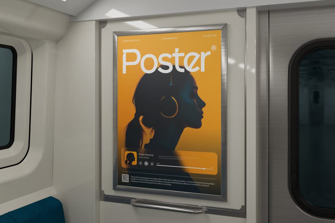 Free Train Mockup 3
