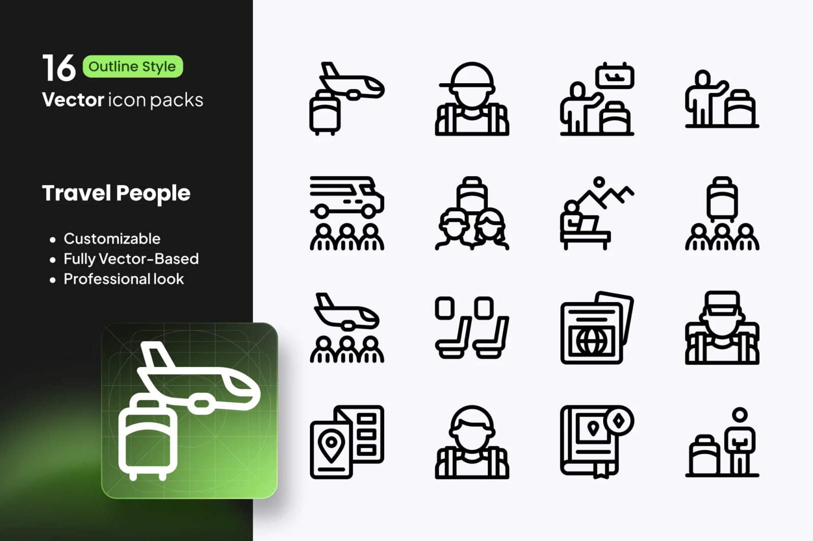 Free Travel People Icons 1