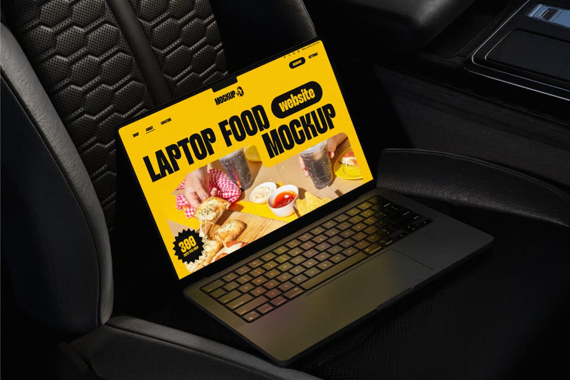 Free Website Mockup 2