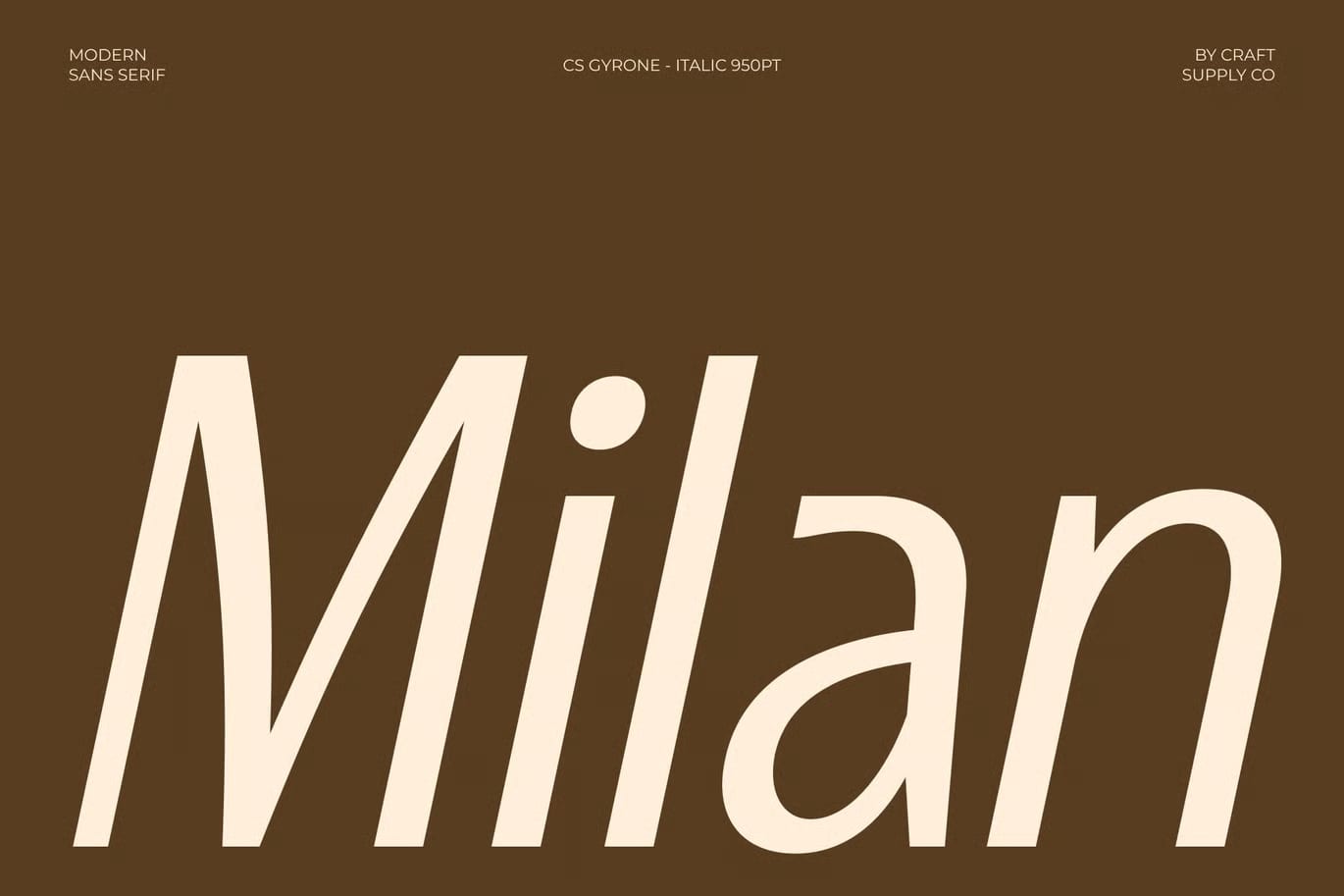 Gyrone Free Modern Sans Serif 8