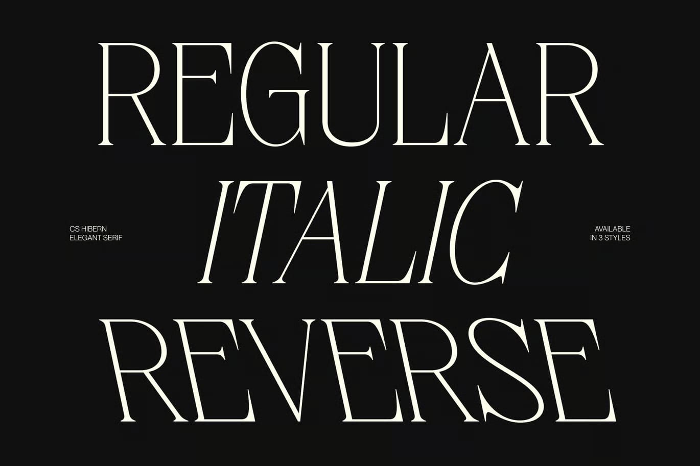 Hibern – Free Elegant Serif Font 2