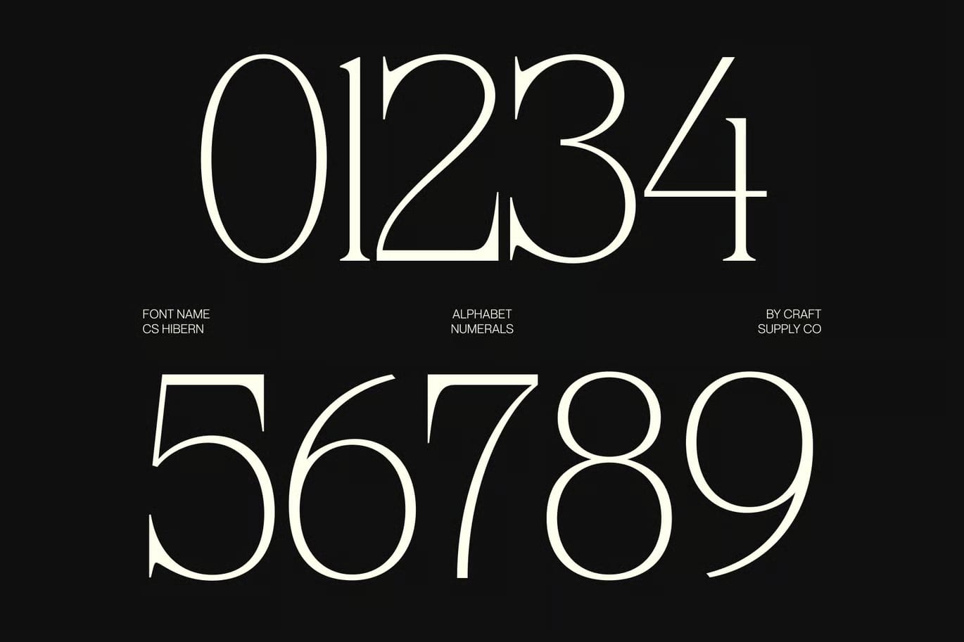 Hibern – Free Elegant Serif Font 4