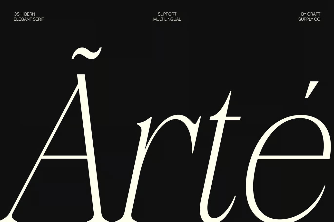 Hibern – Free Elegant Serif Font 6