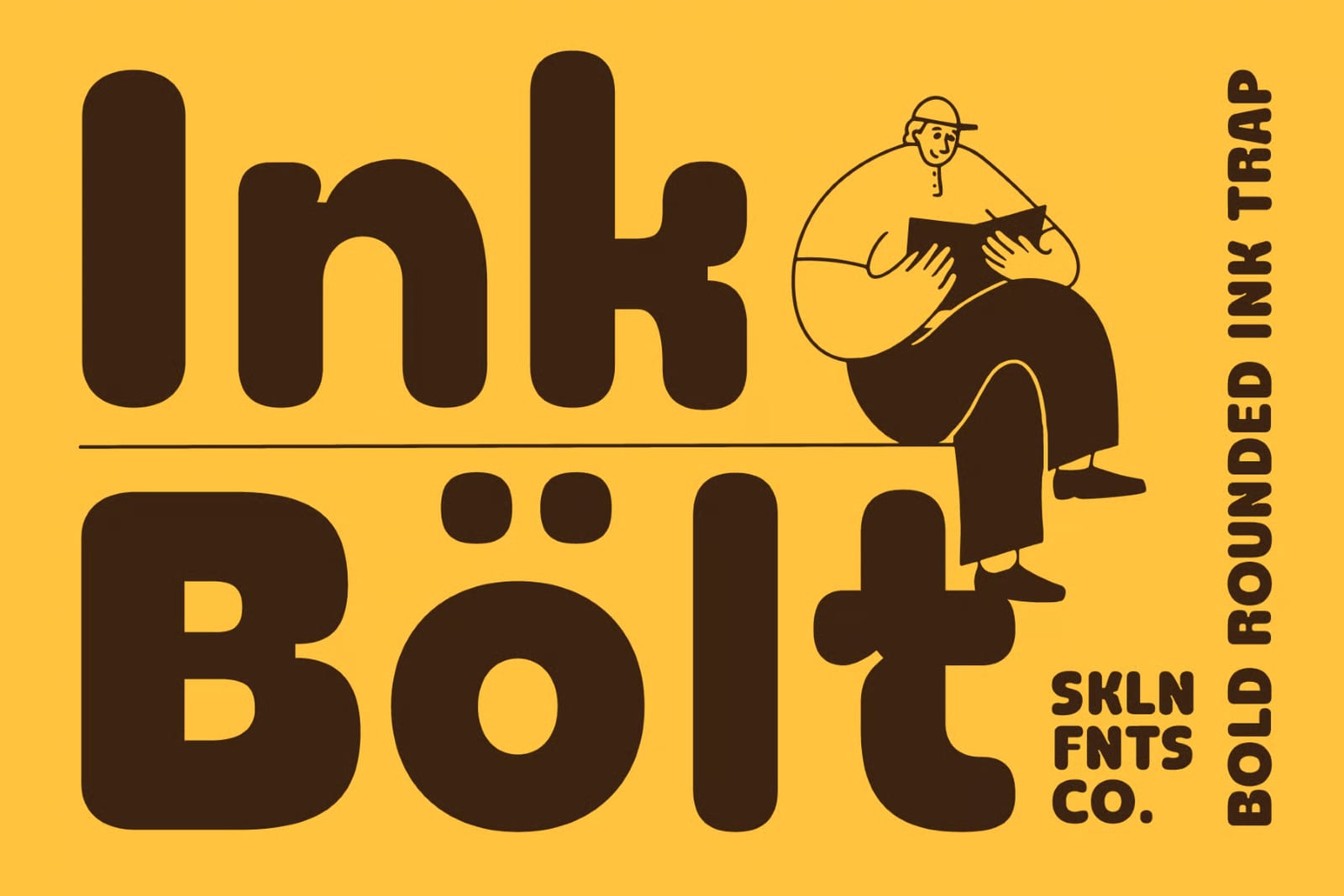 Ink Bolt Free Font 1