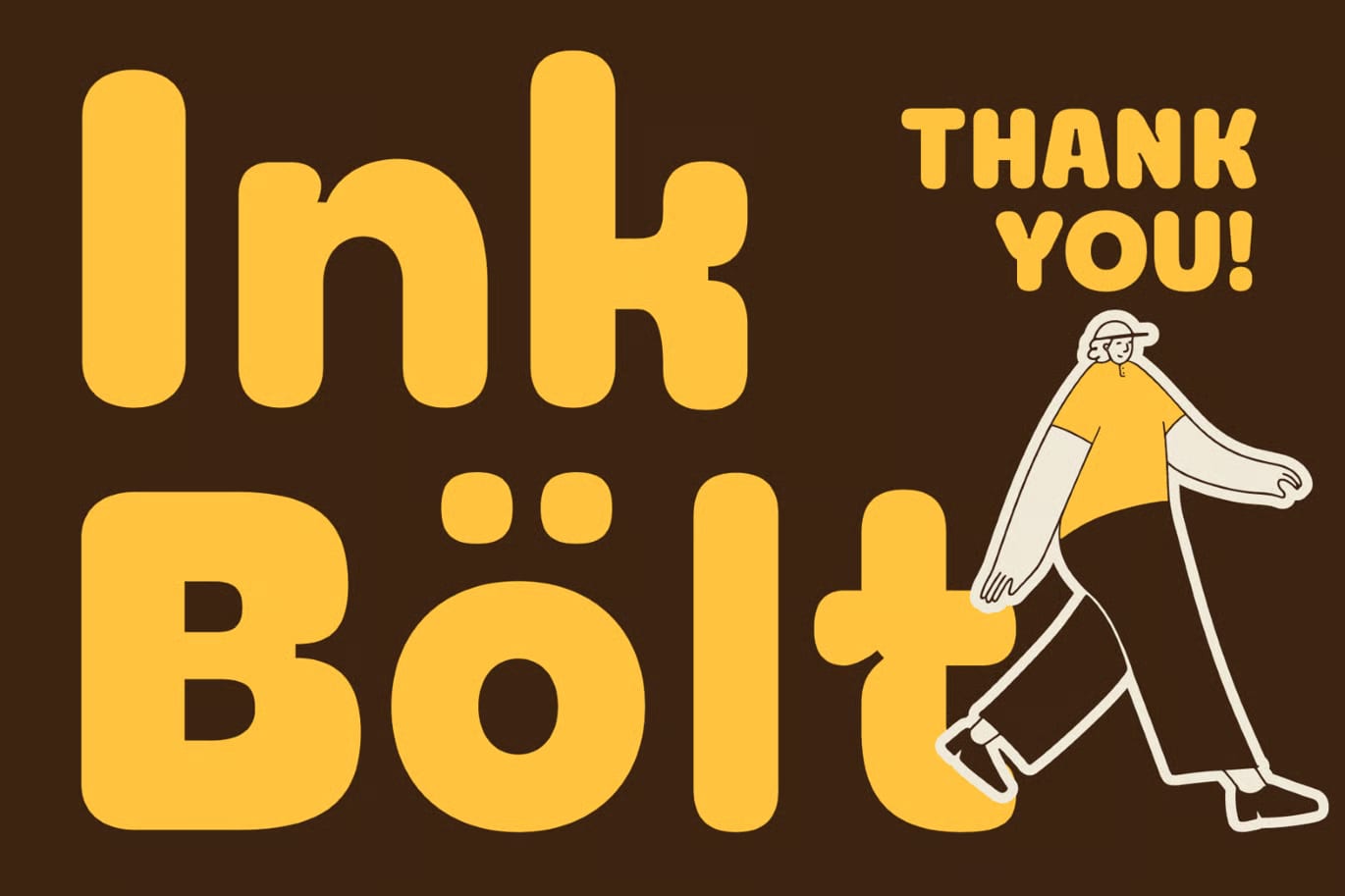 Ink Bolt Free Font 5