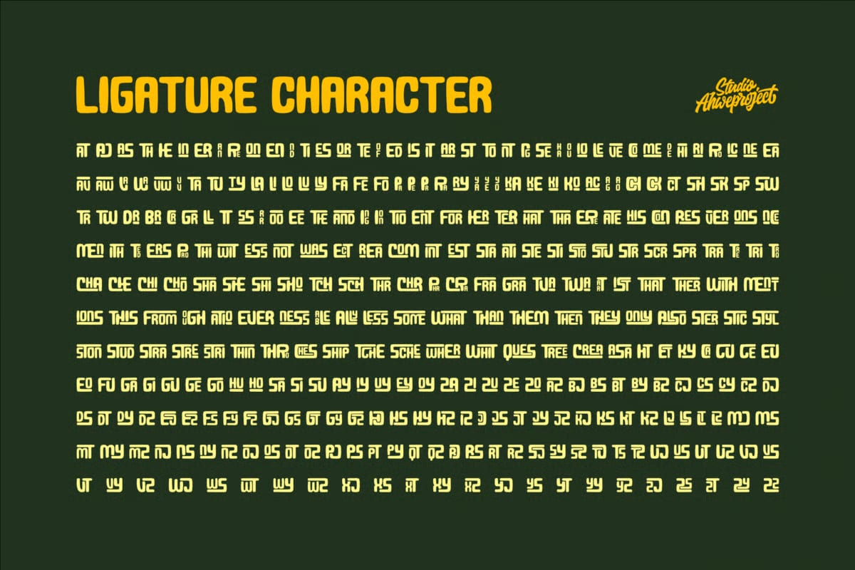 Jalsora Free Font 7