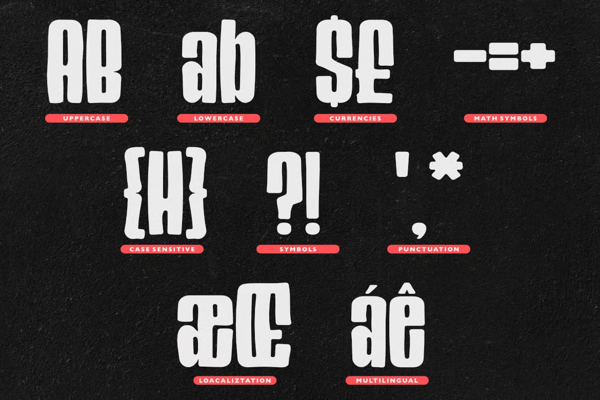 Magone Free Condensed Display Font 4