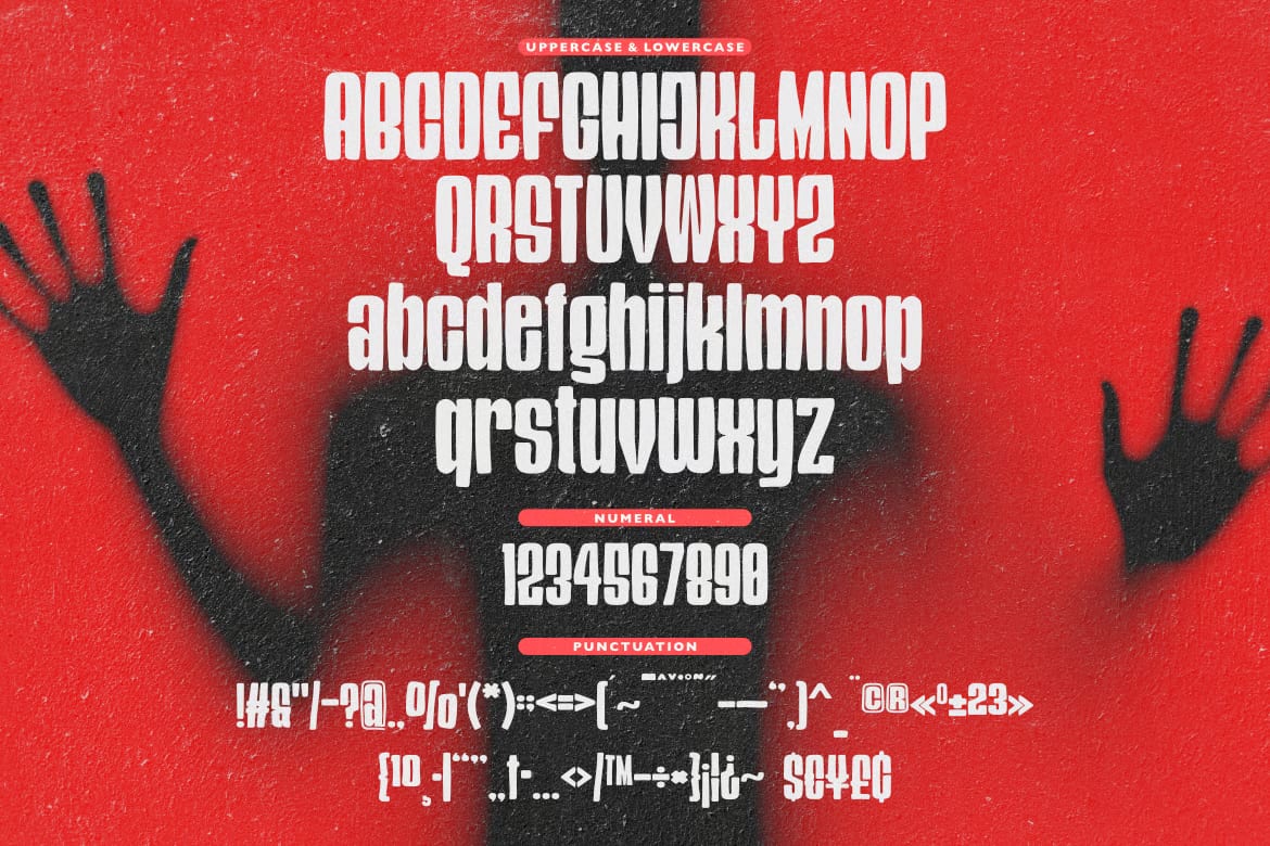 Magone Free Condensed Display Font 8