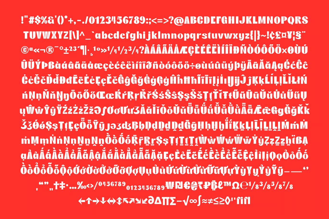 Mirage Free Bold Modern Display Font 6