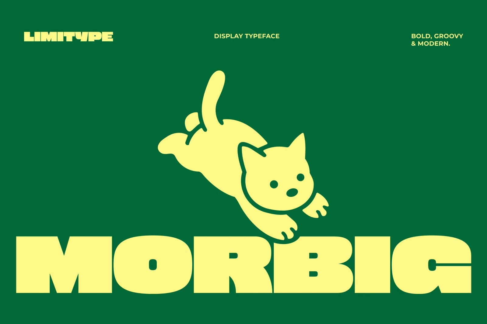 Morbig Free Bold Display Font 1
