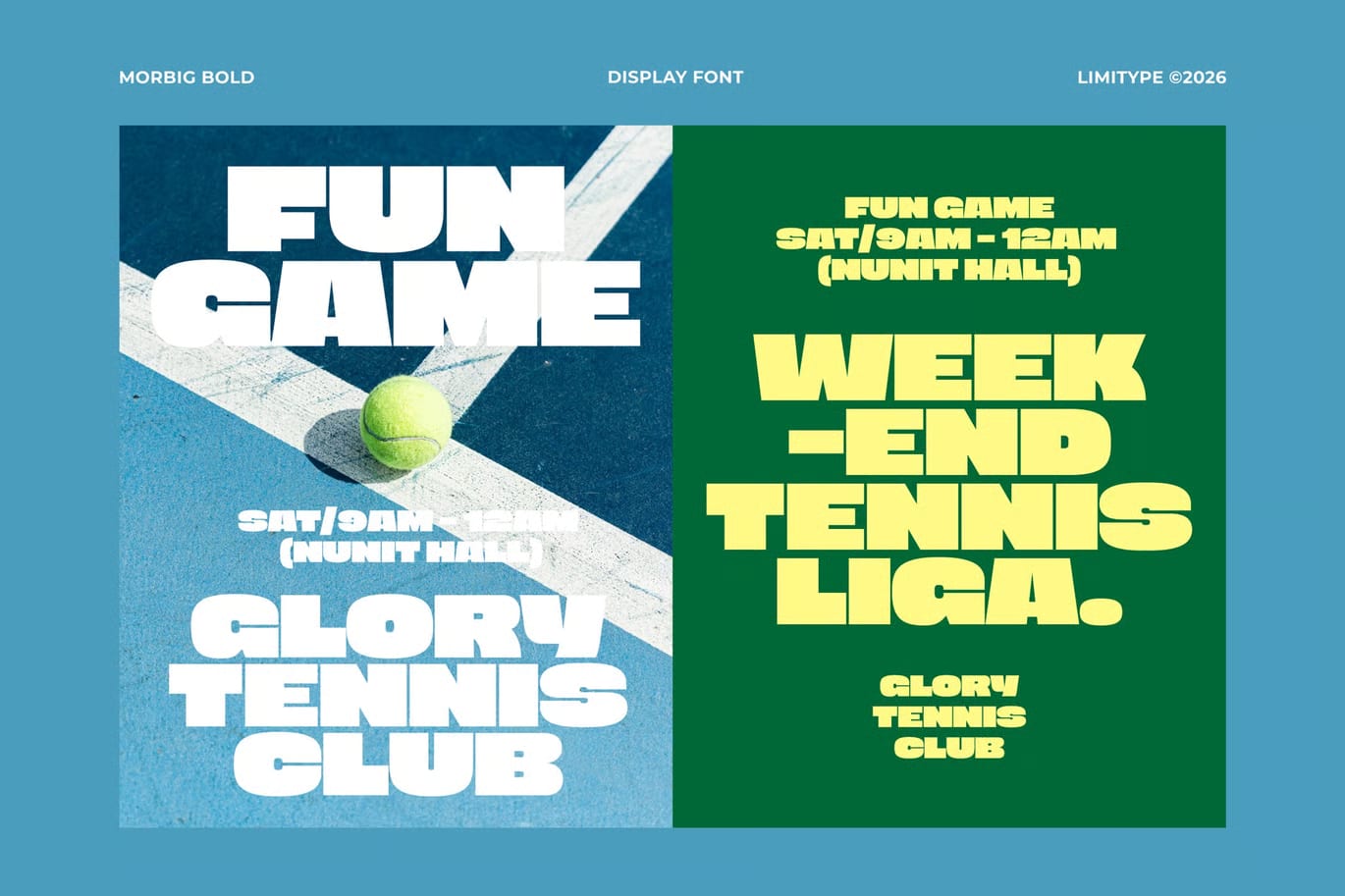 Morbig Free Bold Display Font 3