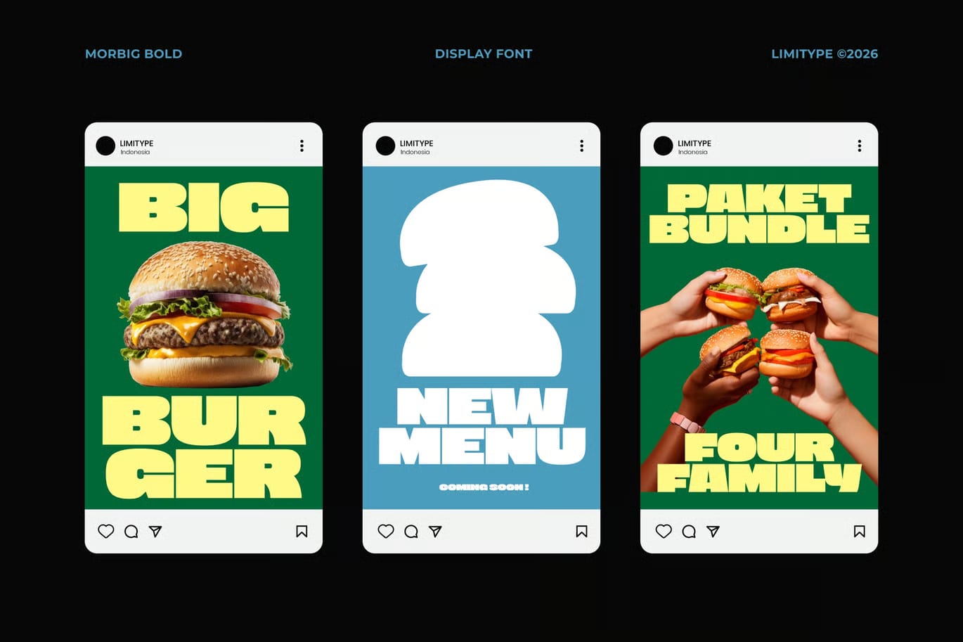 Morbig Free Bold Display Font 4