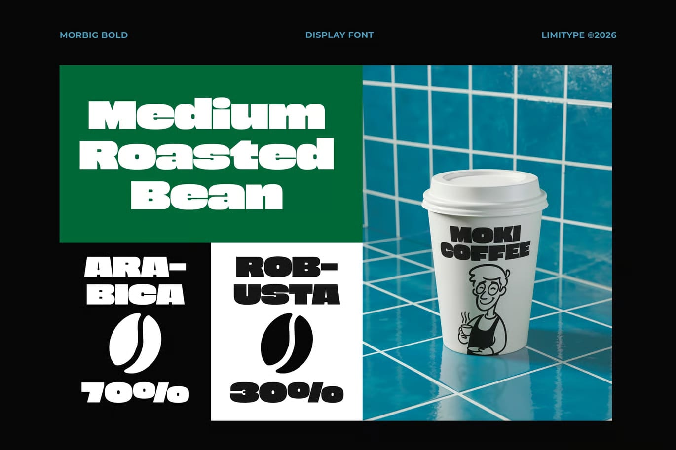 Morbig Free Bold Display Font 5
