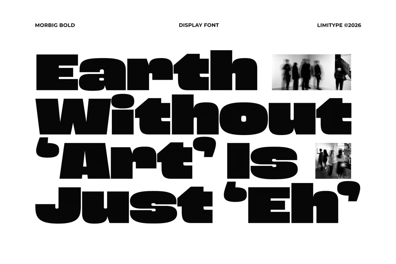 Morbig Free Bold Display Font 6