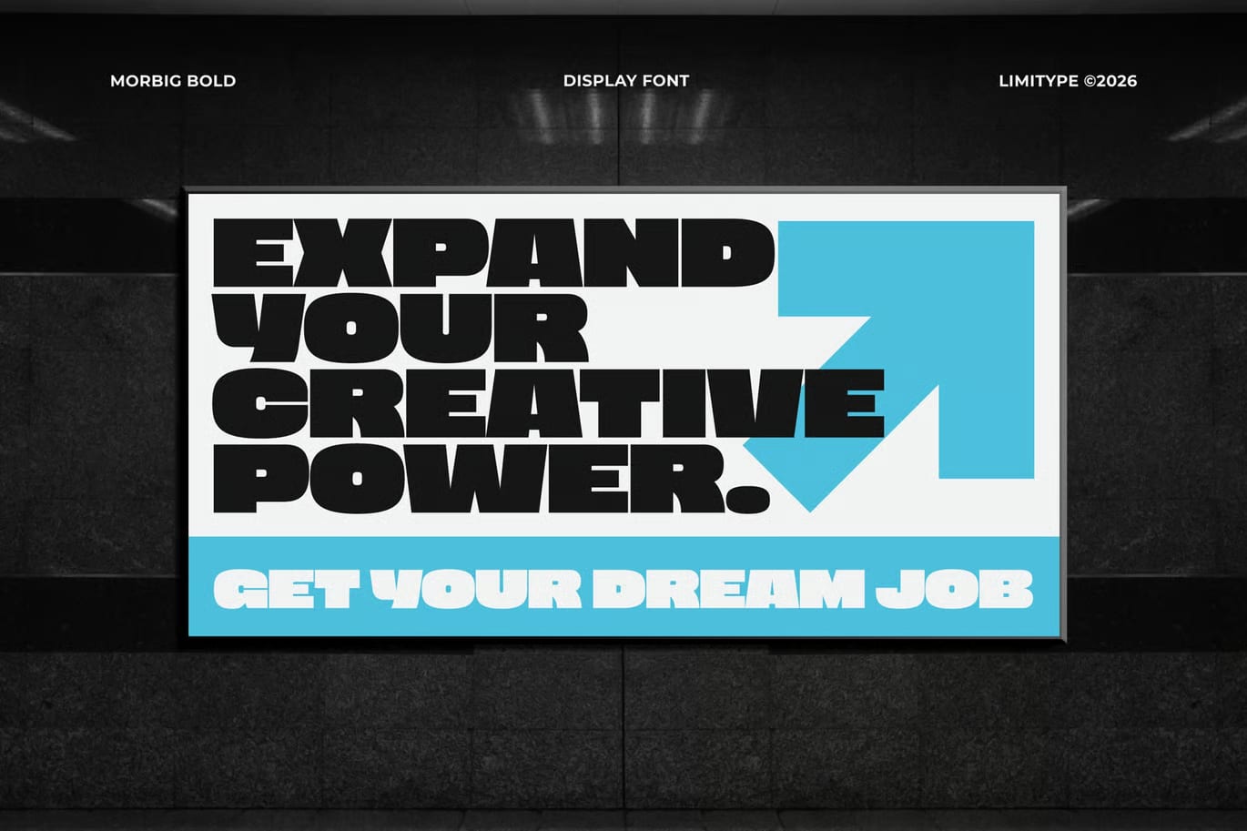 Morbig Free Bold Display Font 8