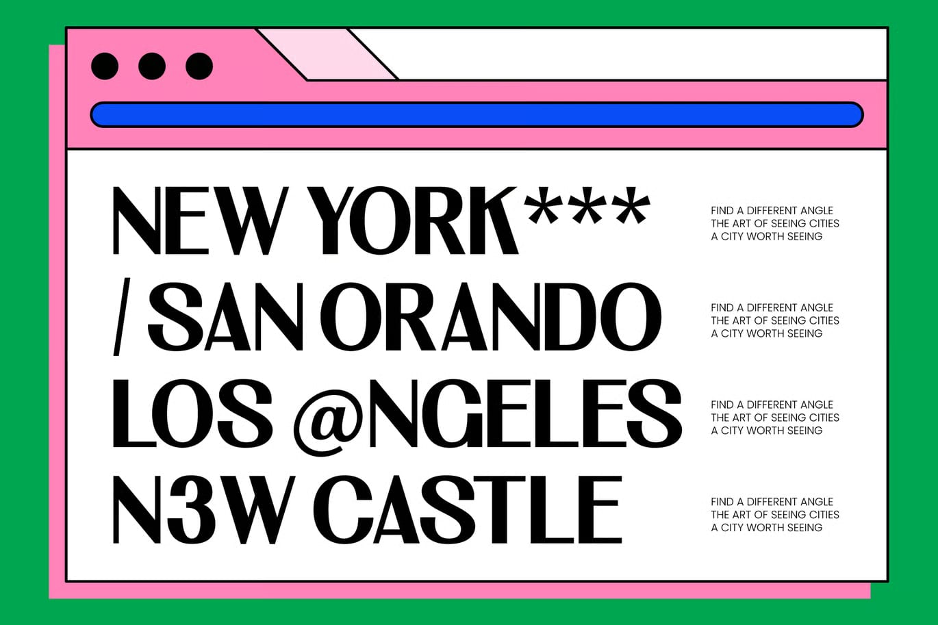 Newstan Free Tall Condensed Sans Serif Font 5