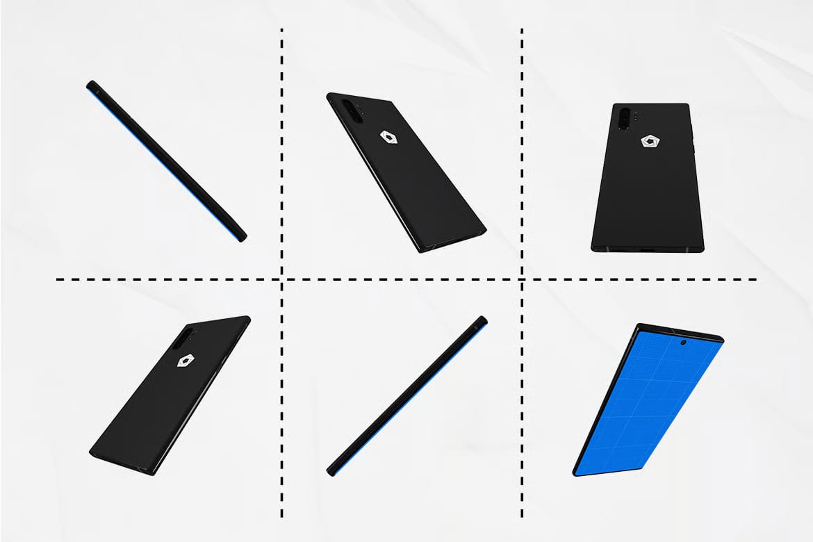 Note10 Free Mockup Kit 2