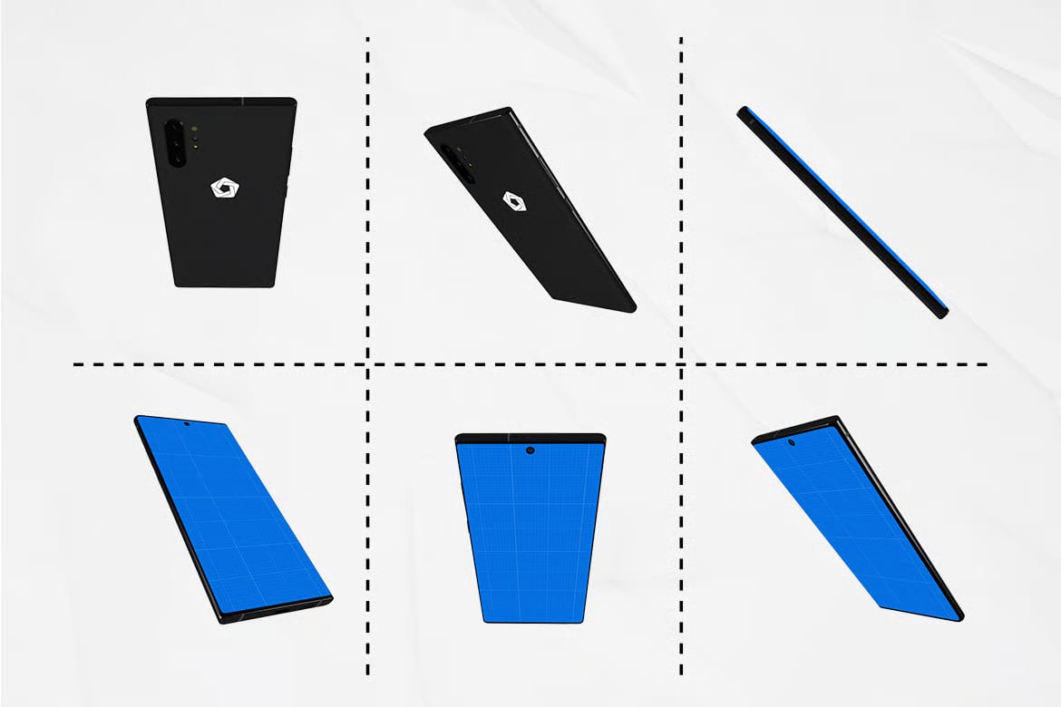 Note10 Free Mockup Kit 4