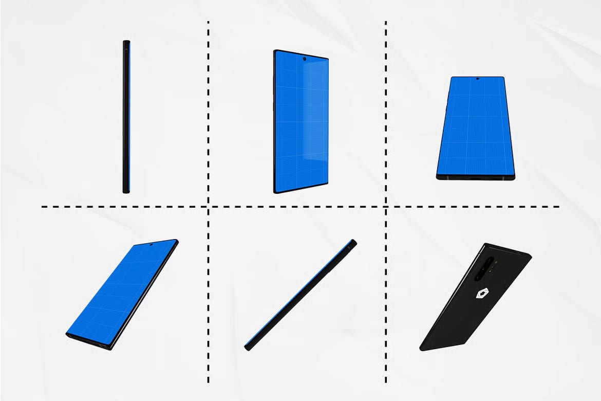 Note10 Free Mockup Kit 5