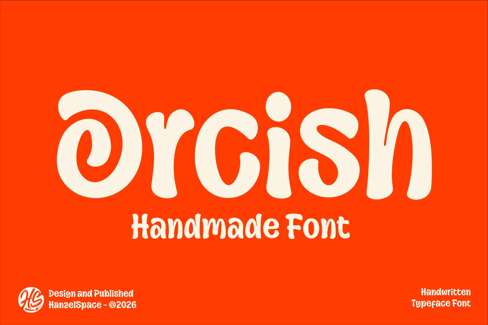 Orcish Free Handmade Font 1