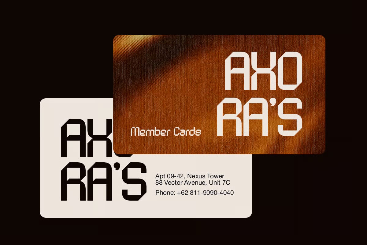 Qago Free Geometric Corporate Font 5