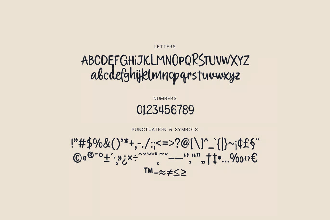 Rovin Free Organic Brush Handwritten Font 5