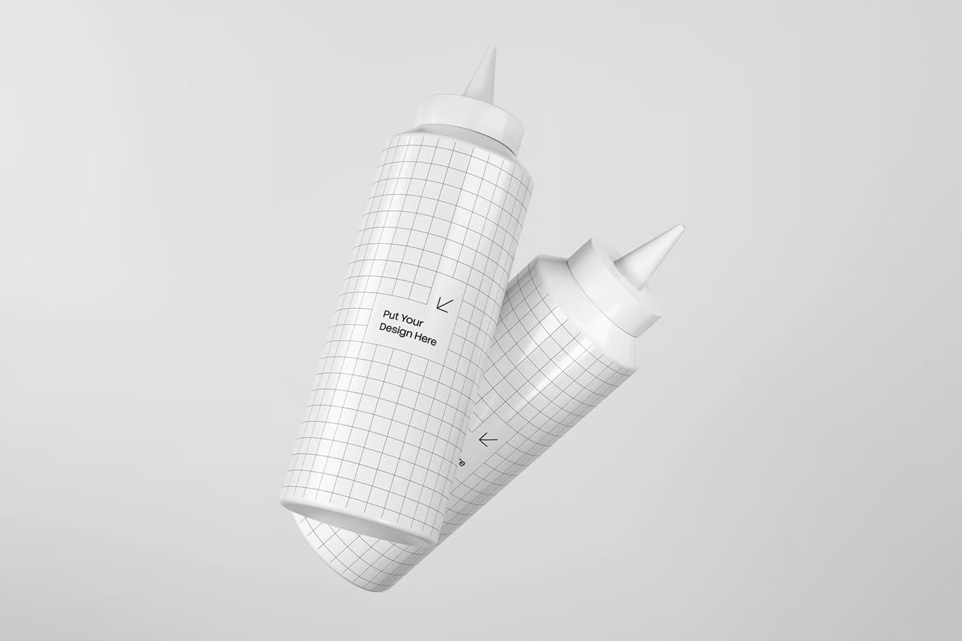Sauce Bottle Mockup 007 Free 4