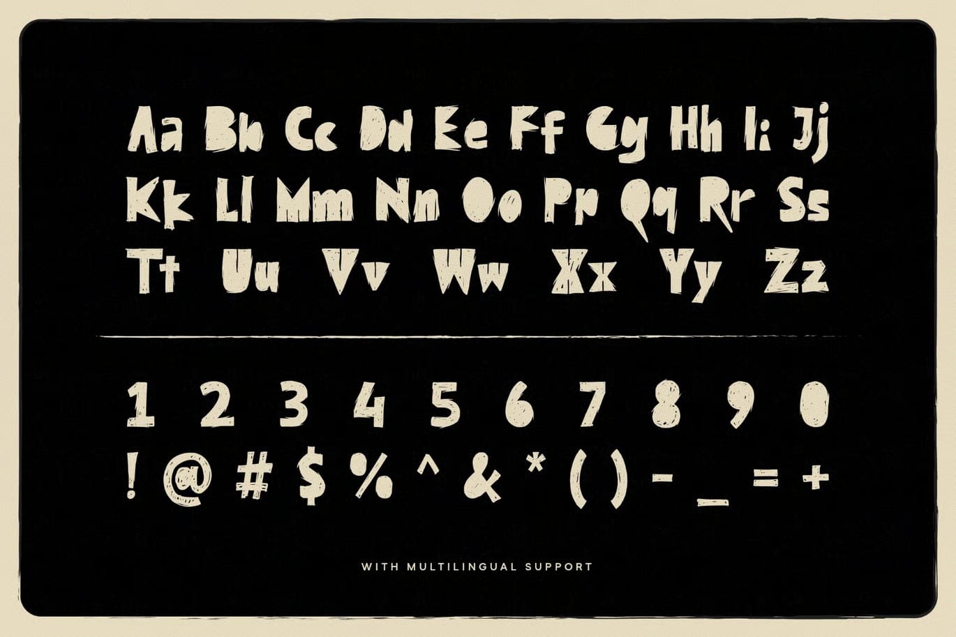 Skravia Free Display Typeface 3