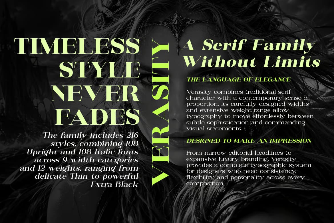 Verasity Free Serif Font Family 4
