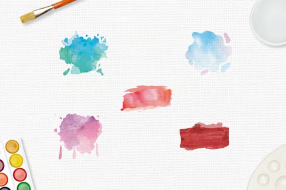 Watercolor Free Texture Illustration 5