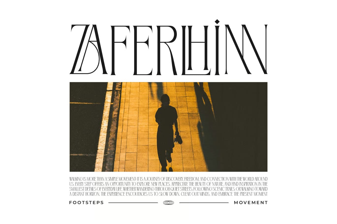 Aginers Free Elegant Serif Font 4