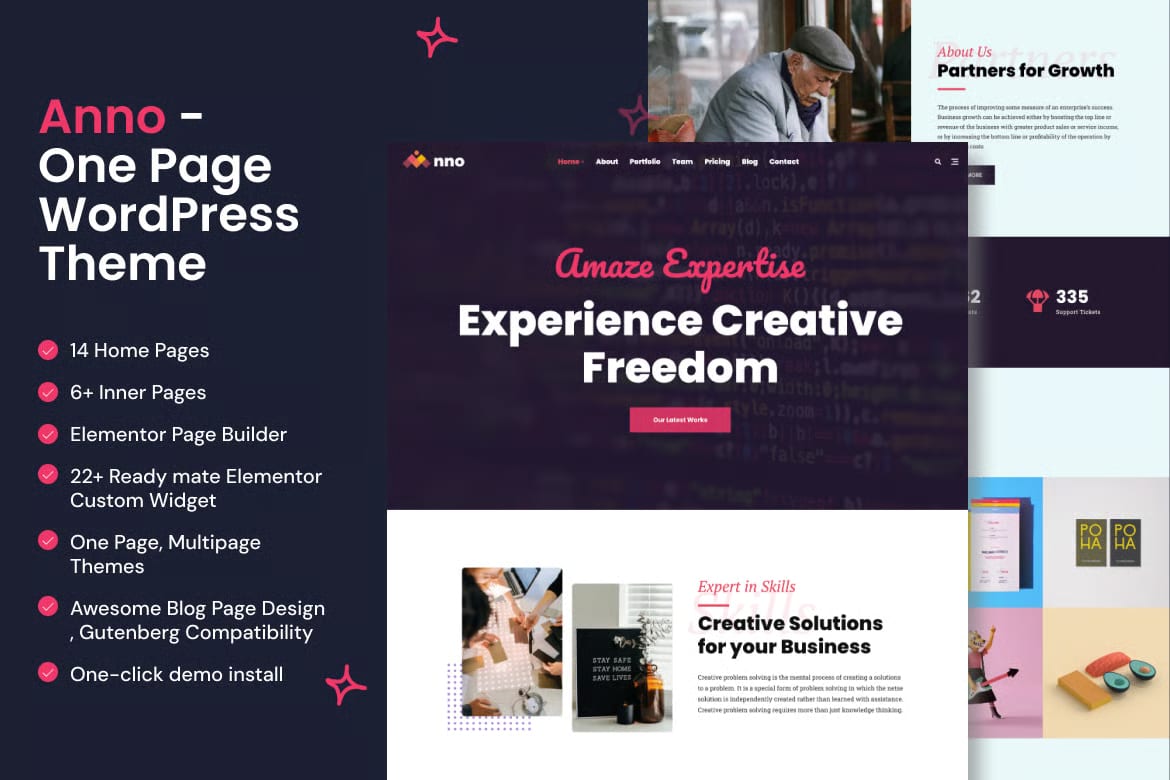 Anno Free WordPress Theme 1