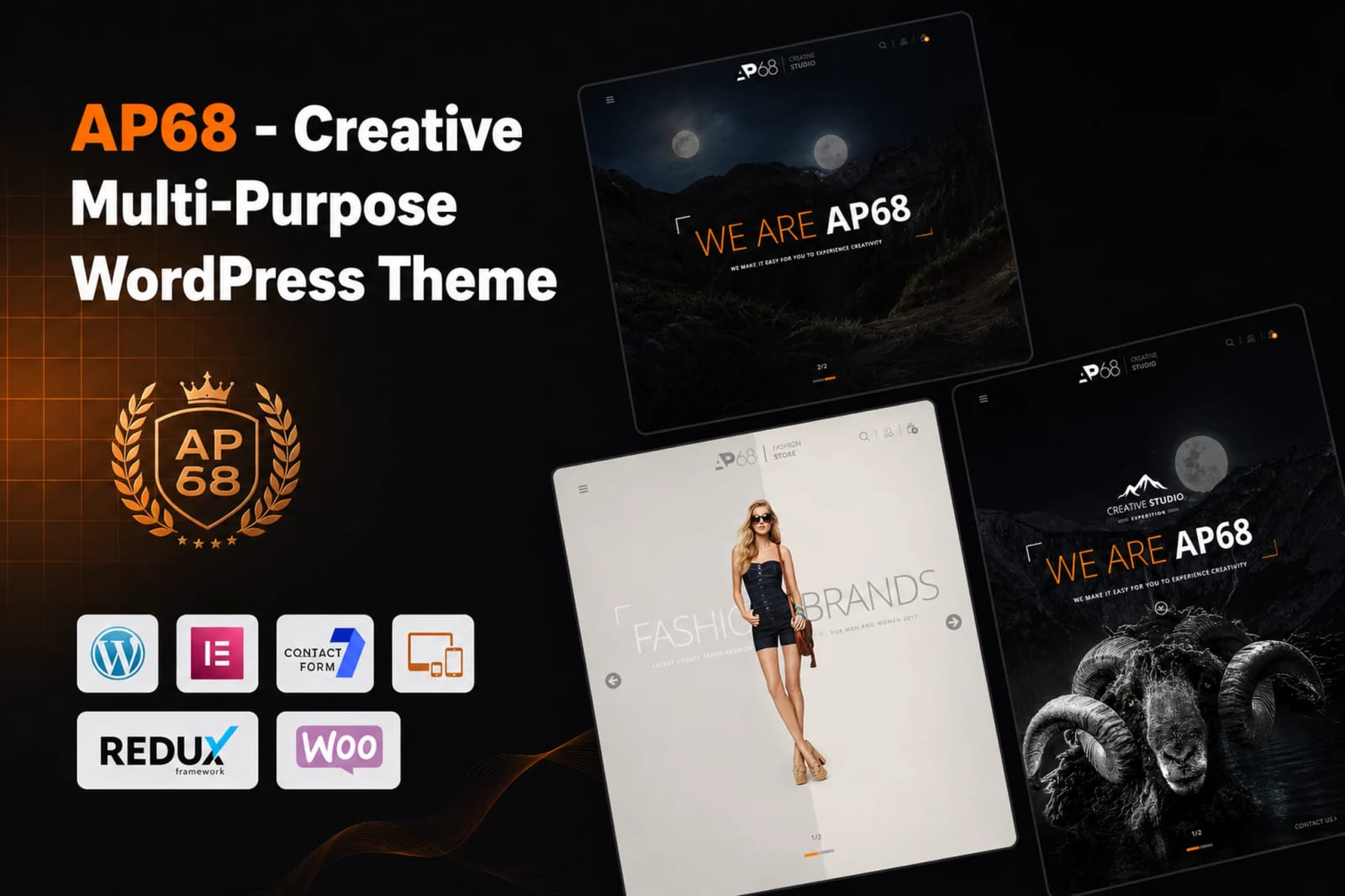 AP68 - Free Creative Multi-Purpose WordPress Theme 1