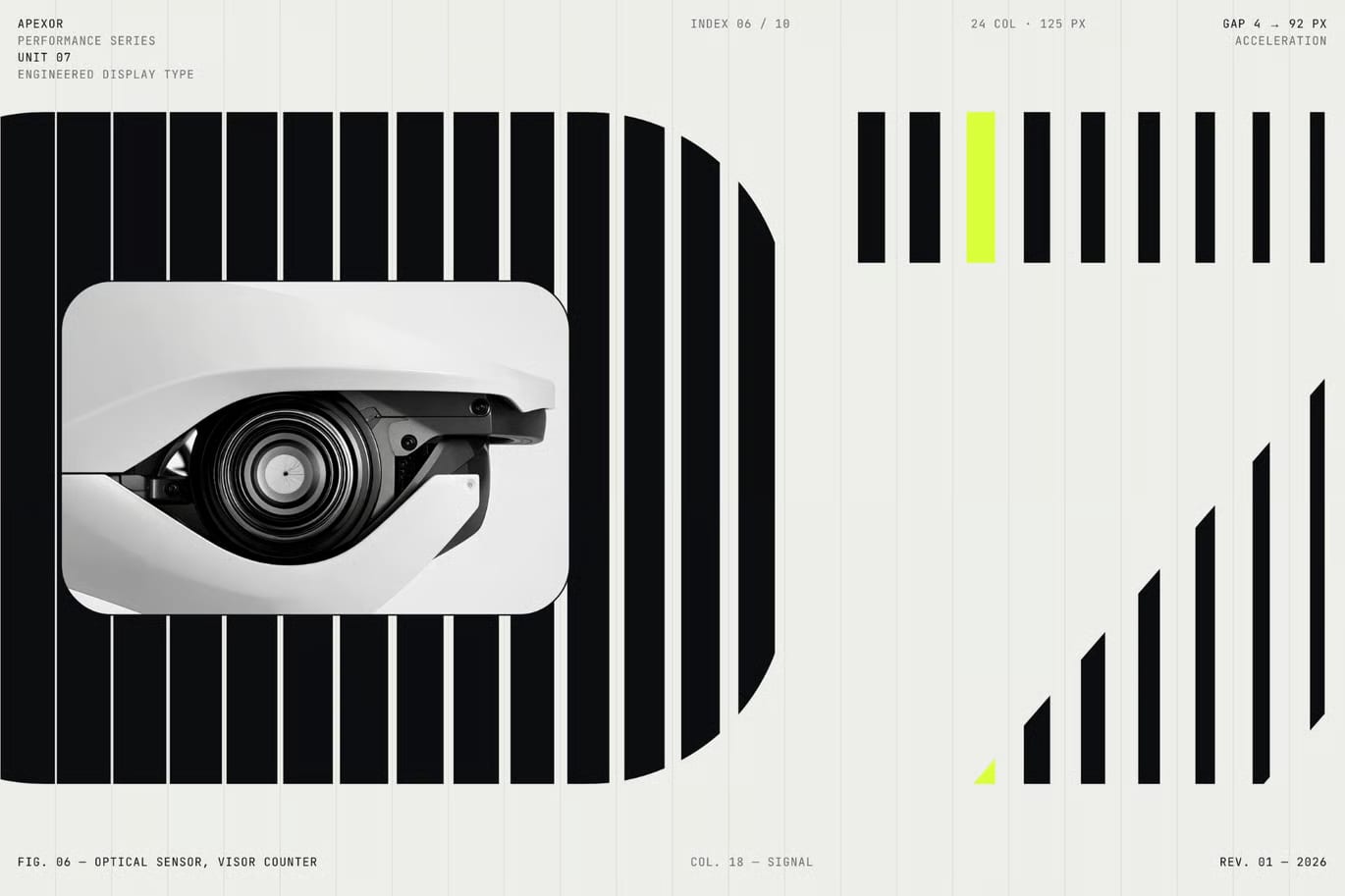 Apexor Free Futuristic Geometric Display Font 3