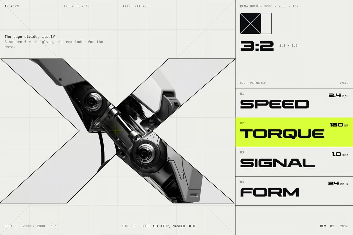 Apexor Free Futuristic Geometric Display Font 7