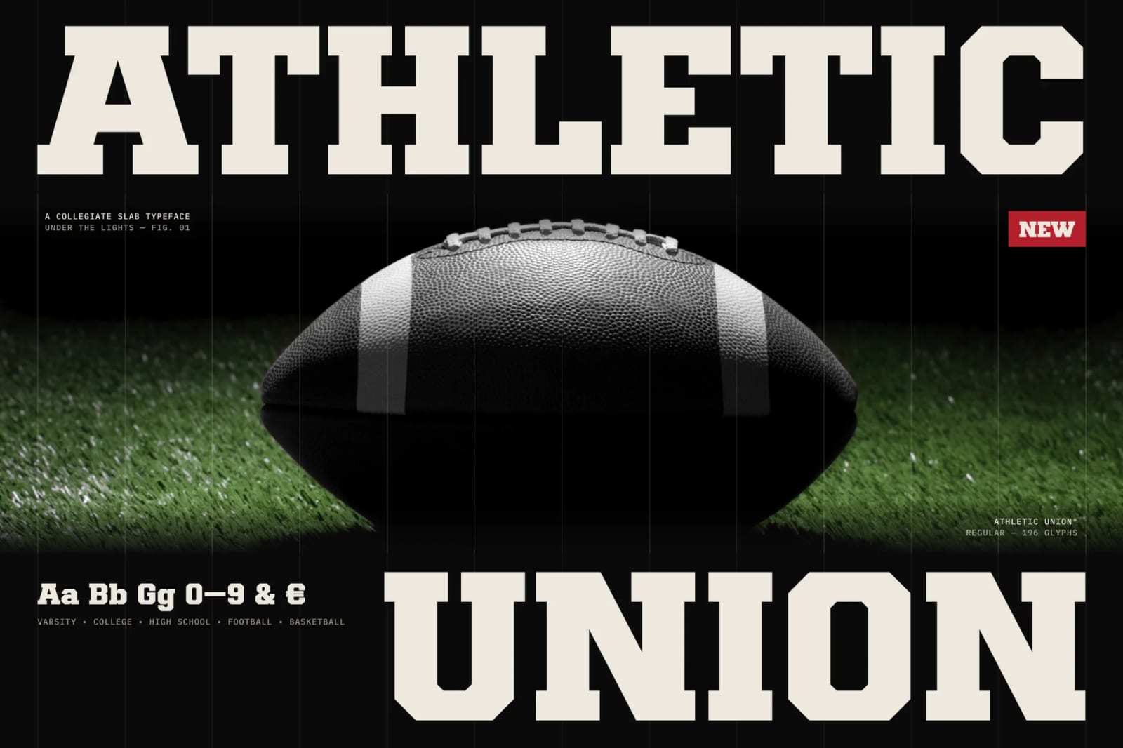 Athletic Union Free College Sports Typeface 1