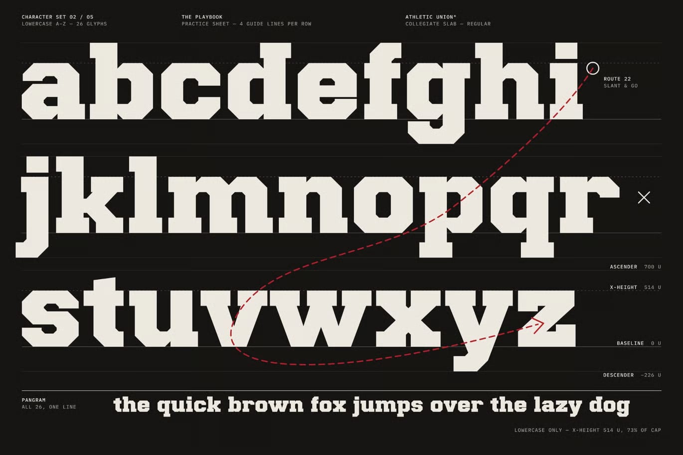 Athletic Union Free College Sports Typeface 7