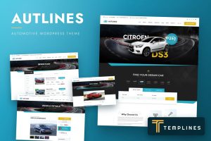 Autlines Free Automotive WordPress Theme 1