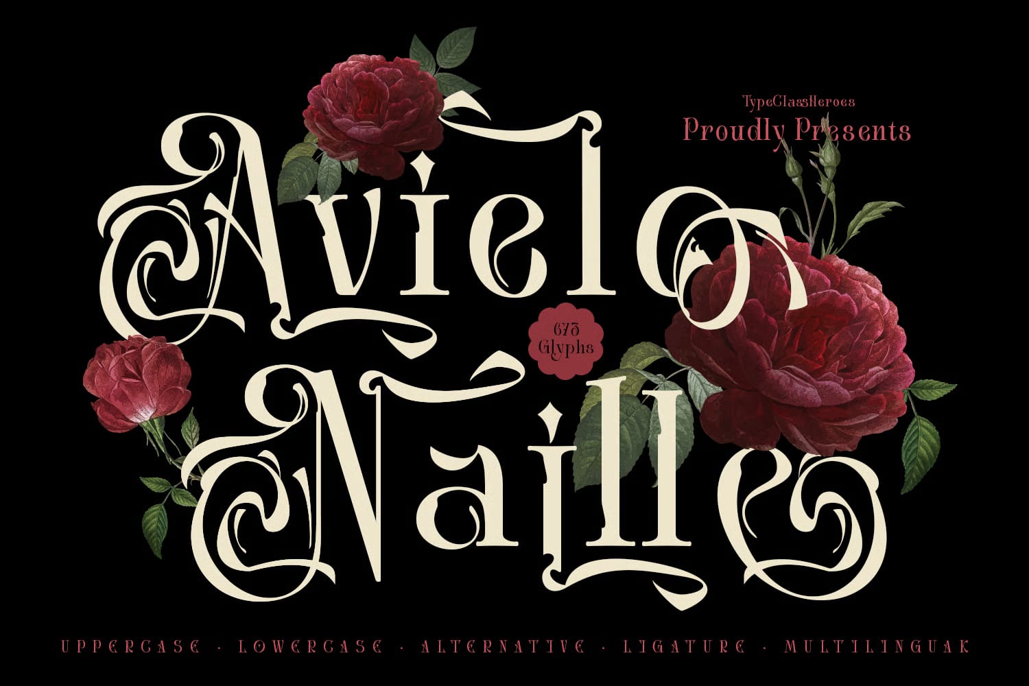 Avielo Naille Free Modern Classic Serif Font 1