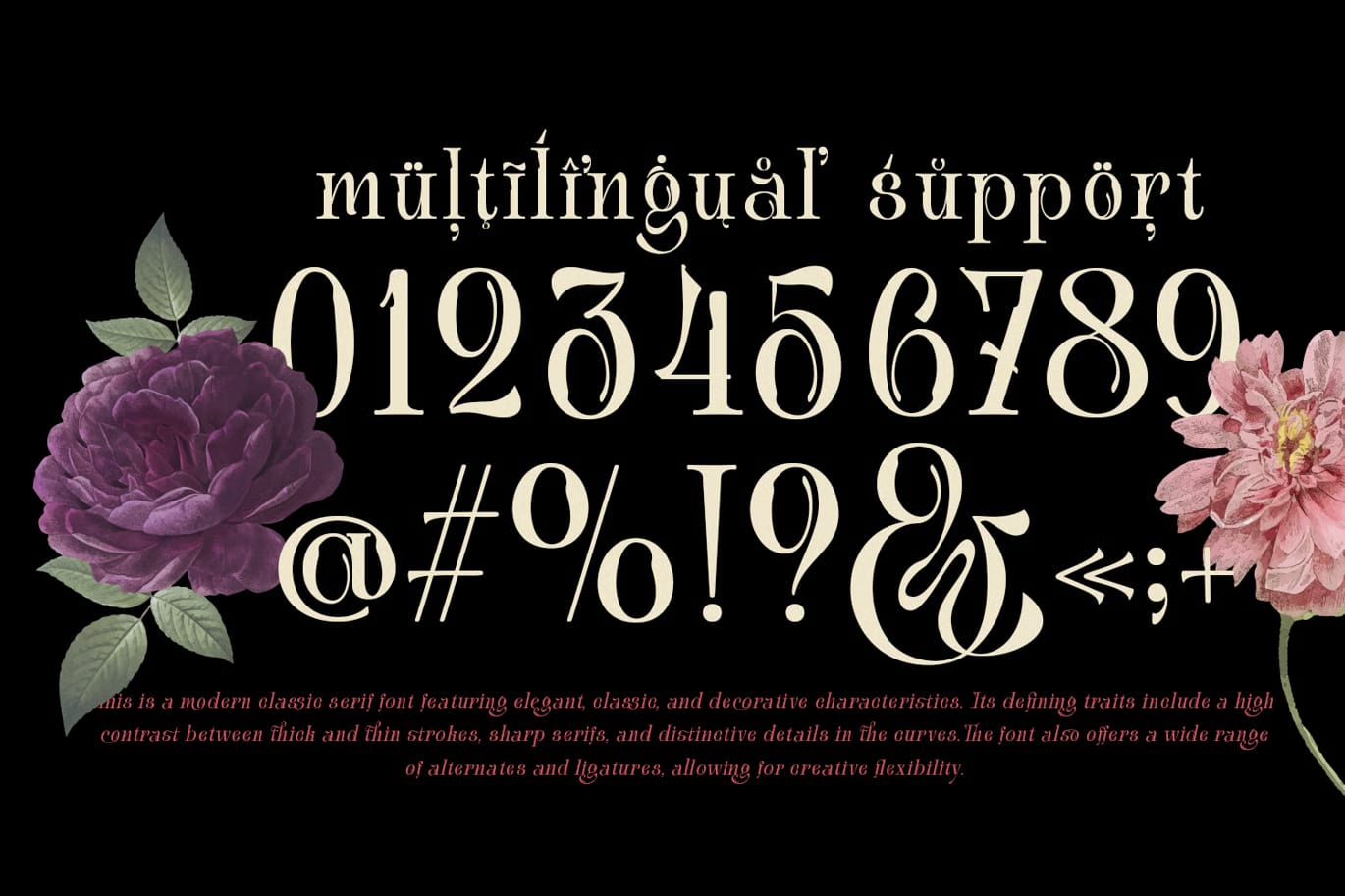 Avielo Naille Free Modern Classic Serif Font 7